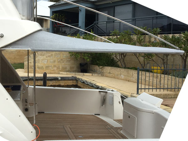 Deck Shade Cover by Silver Sands Sails