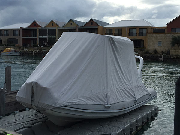 Boat Protective Cover by Silver Sands Sails in Mandurah